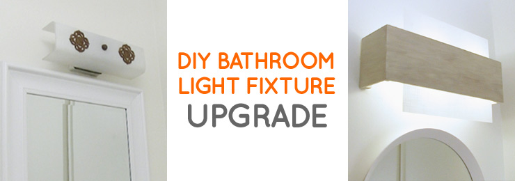 Bathroom Lighting Quick Fix To Update A Dated Bathroom Vanity